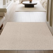 奶油风入户垫丝圈侘寂风纯色高端日式 户外进门垫地毯家用防滑脚垫