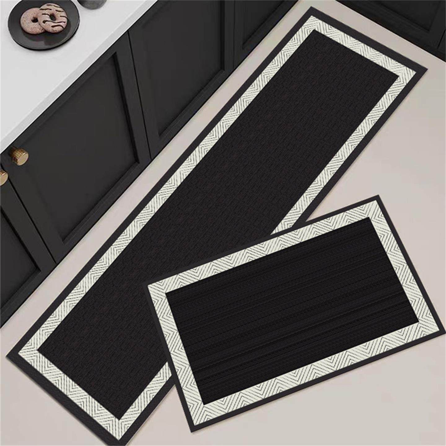 厨房长条形地垫轻奢高级感防滑吸水吸油地垫家用水槽边耐脏地毯,居家布艺,厨房地垫,淘宝优惠券,粉丝福利购,淘宝优惠卷