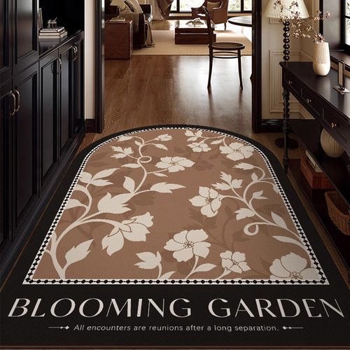 进门脚垫子水晶绒防滑入户门地垫