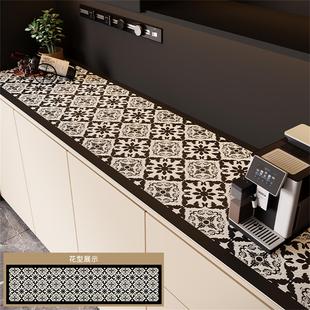 轻奢餐边柜垫子防水防油电视柜皮革桌垫鞋柜台面保护垫子2025新款