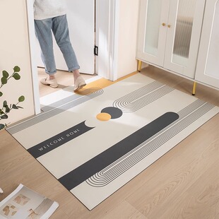 入户门地垫进门口耐脏免洗pvc玄关地毯可擦可裁剪皮革高级脚垫子