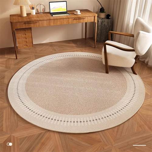 圆形地毯电脑椅转椅书房客厅地垫
