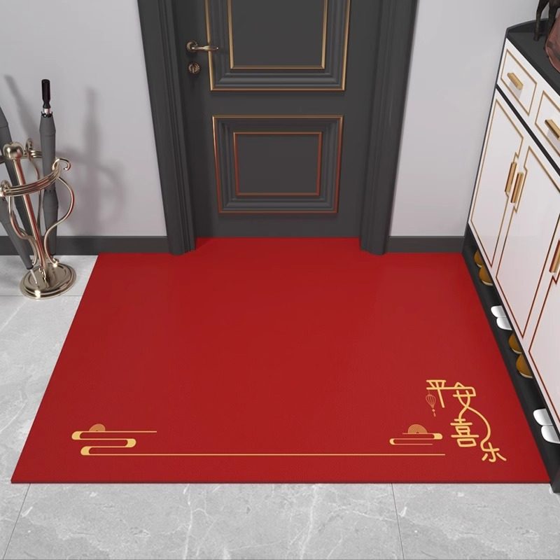 入户门垫新中式pvc可擦洗可裁剪踩脚垫防滑地毯玄关进门门口地垫,居家布艺,家用脚垫,淘宝优惠券,粉丝福利购,淘宝优惠卷