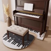 地毯客厅立式 钢琴专用隔音垫家用专业吸音钢琴凳降噪地板保护地垫