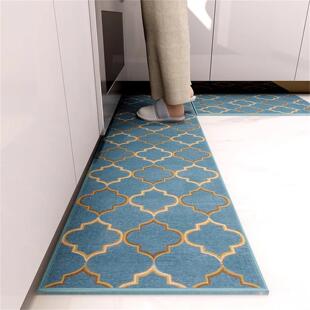 厨房地垫轻奢高级感防滑防油吸水脚垫家用吸油耐脏2025新款 地毯