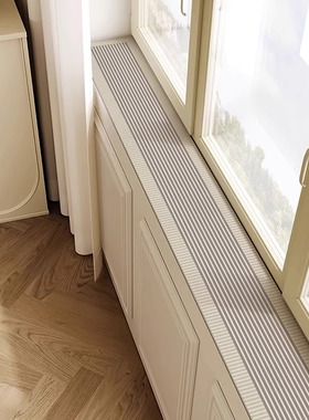 新款侘寂风窗台窗沿吸水保护垫极窄阳台窗户长条改造防晒飘窗垫子