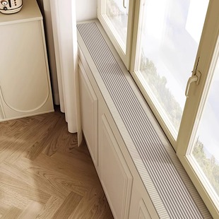 新款侘寂风窗台窗沿吸水保护垫极窄阳台窗户长条改造防晒飘窗垫子