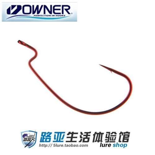 owner日本路亚鲈鱼曲柄钩