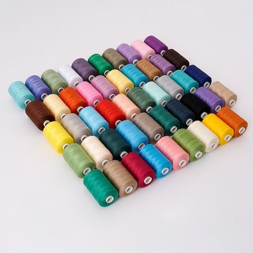 1000码高速涤纶线彩色组合家用
