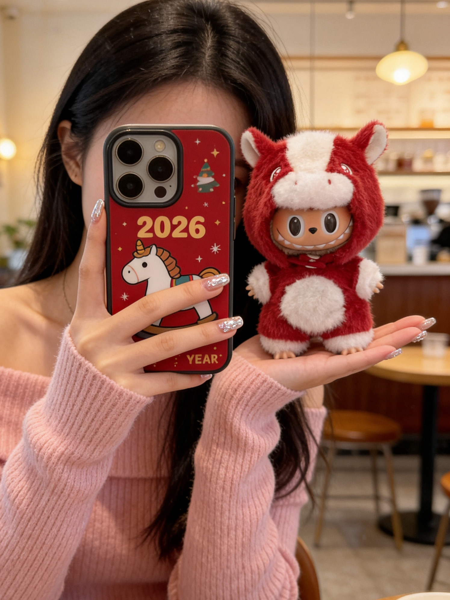 labubu4.0拜年服娃衣拉布布一二三代通用衣服小马年新年服套装,模玩/动漫/周边/娃圈三坑/桌游,潮玩娃衣,淘宝优惠券,粉丝福利购,淘宝优惠卷