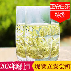 2024年新茶贵州茶叶正安白茶特级高山云雾明前茶散装铁盒装100克