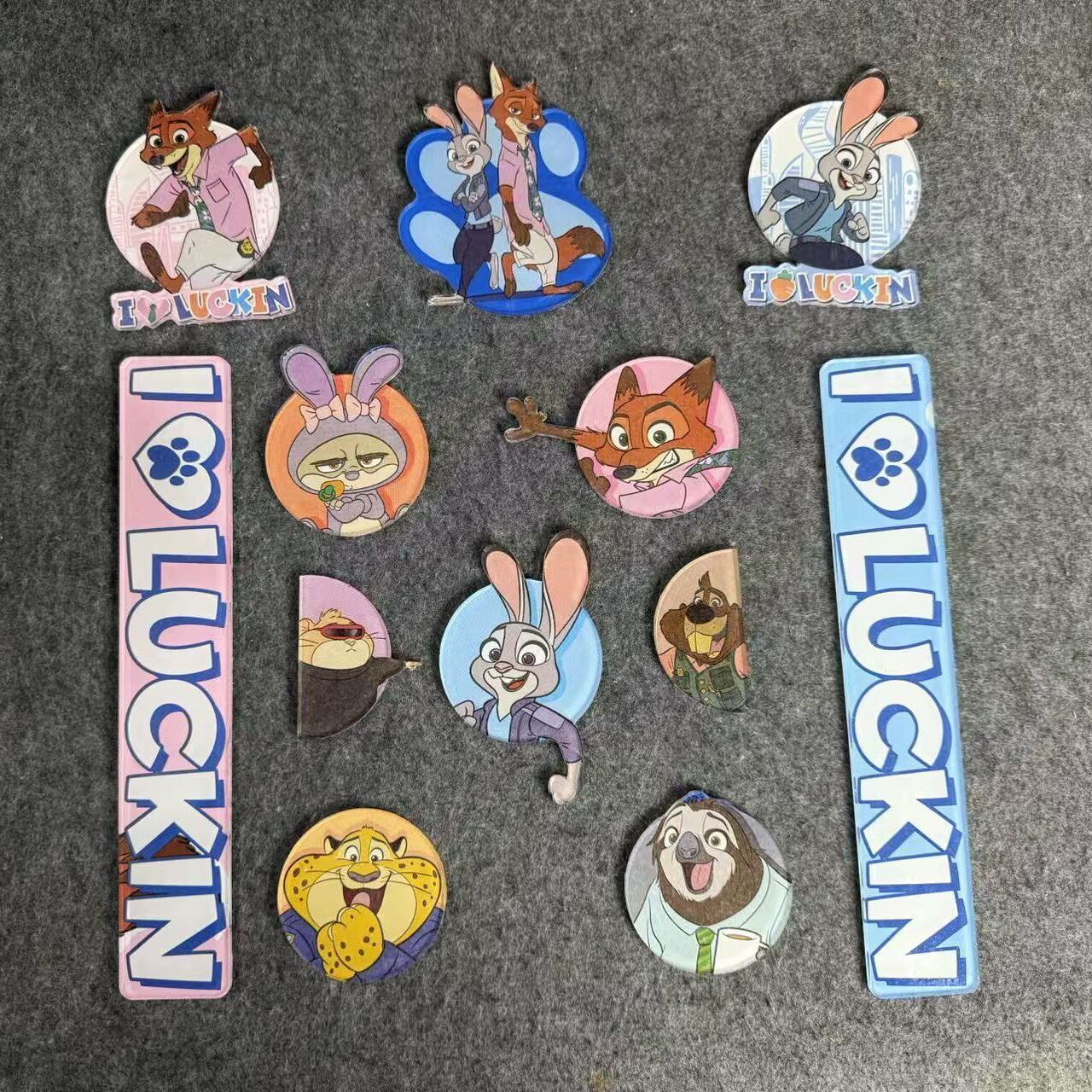 瑞幸联名疯狂动物城2奶茶袋改造