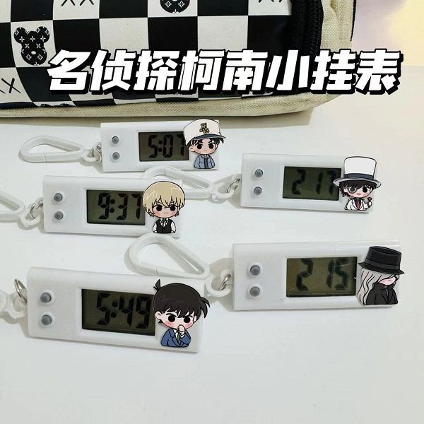 爆款名侦探柯南Q版挂表怪盗基德