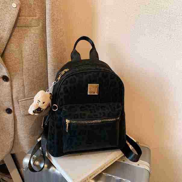 复古轻奢豹纹背包轻便小众百搭大容量双肩包女外出旅行通勤包包,箱包皮具/热销女包/男包,通用款女包,淘宝优惠券,粉丝福利购,淘宝优惠卷