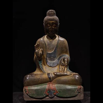 --28--52cm长宽高33青石佛