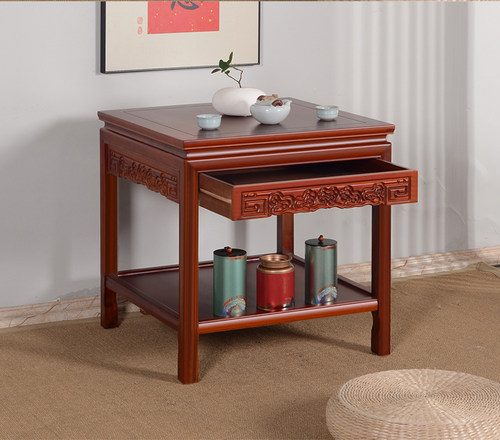 客厅小茶几全实木整体发货