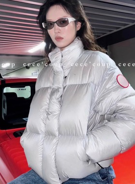 cece coup 舒适度满分~10/02 新品 25FW 90白鸭绒 短款面包羽绒服
