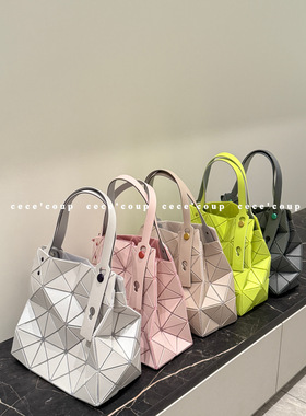 cece coup 时髦新宠！06/15 新品 25ss 小方盒菱格手提单肩托特包