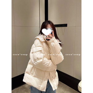cece'coup  太好看了吧！23FW 秋冬新款 连帽面包羽绒服