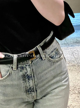 cece coup匕入款！12/31新品 24s 经典字母腰带 皮带 2.0cm 3.0cm