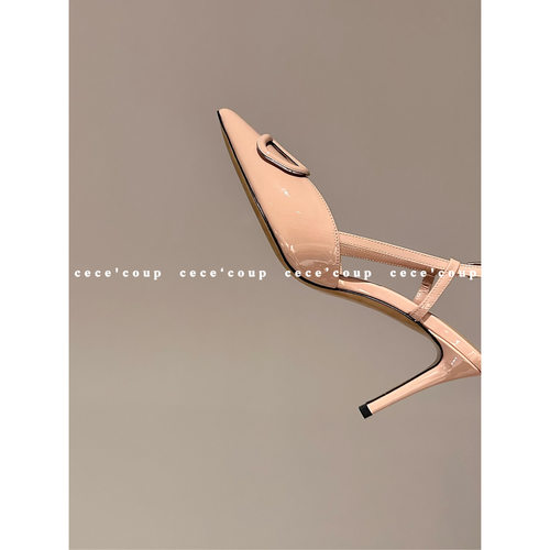 女神气质！尖头高跟鞋凉鞋女