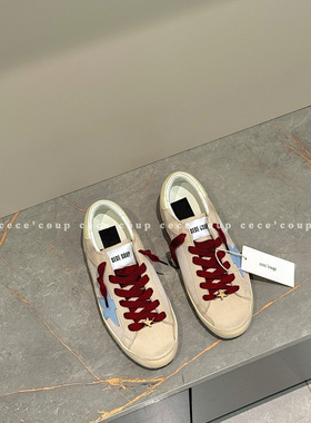 cece coup 新配色！05/15新品 24ss 蓝色星星做旧小脏鞋 休闲板鞋