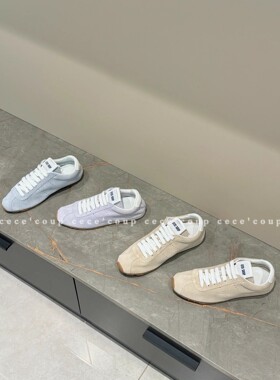 cece coup 品质升级！07/12 新品 24ss 复古德训鞋 平底休闲鞋女