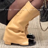 25FW cece 新品 美到犯规 高筒长靴 经典 coup 裤 管靴女