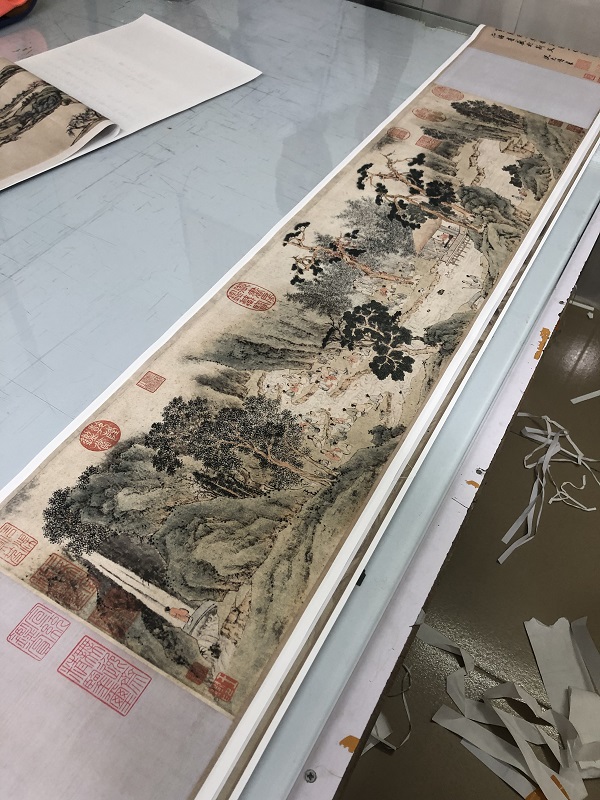 兰亭序合璧题跋祝枝山学习临摹