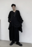 山本暗黑个性不规则下摆潮流设计长袖7607-P65，男装卫衣，电商A246