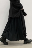 山本原创小众暗黑针织宽松个性裙裤A261-3954-P95，男装休闲裤，电商A246