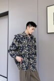 个性设计绣花垫肩气质男长袖外套A246-9701-105，女装短外套，电商A246