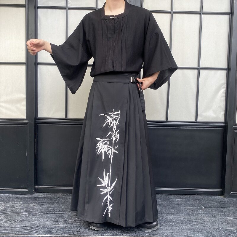 夏季新中式方领中袖男女衬衣复古风汉服衬衫3573P95,男装衬衫,电商A246