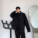 痞帅西装领外套男春秋季潮牌夹克男装高级感穿搭A246-2170-P125，男装西服，电商A246