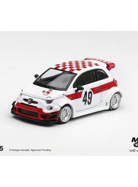 [预售]MINIGT 1325 阿巴斯595 LB-WORKS 1000 TC 1:64合金车模