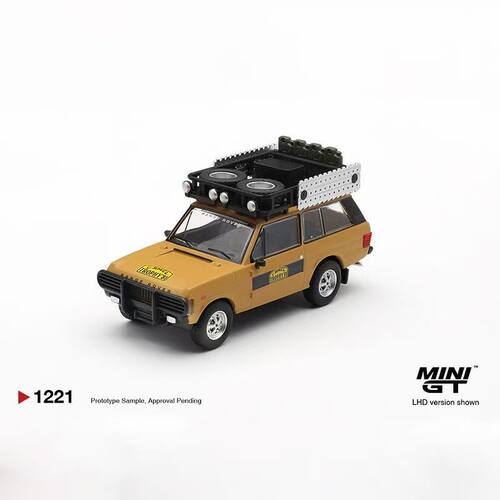 MINIGT 1221 路虎揽胜 Range Rover 骆驼杯涂装 1:64 合金车模