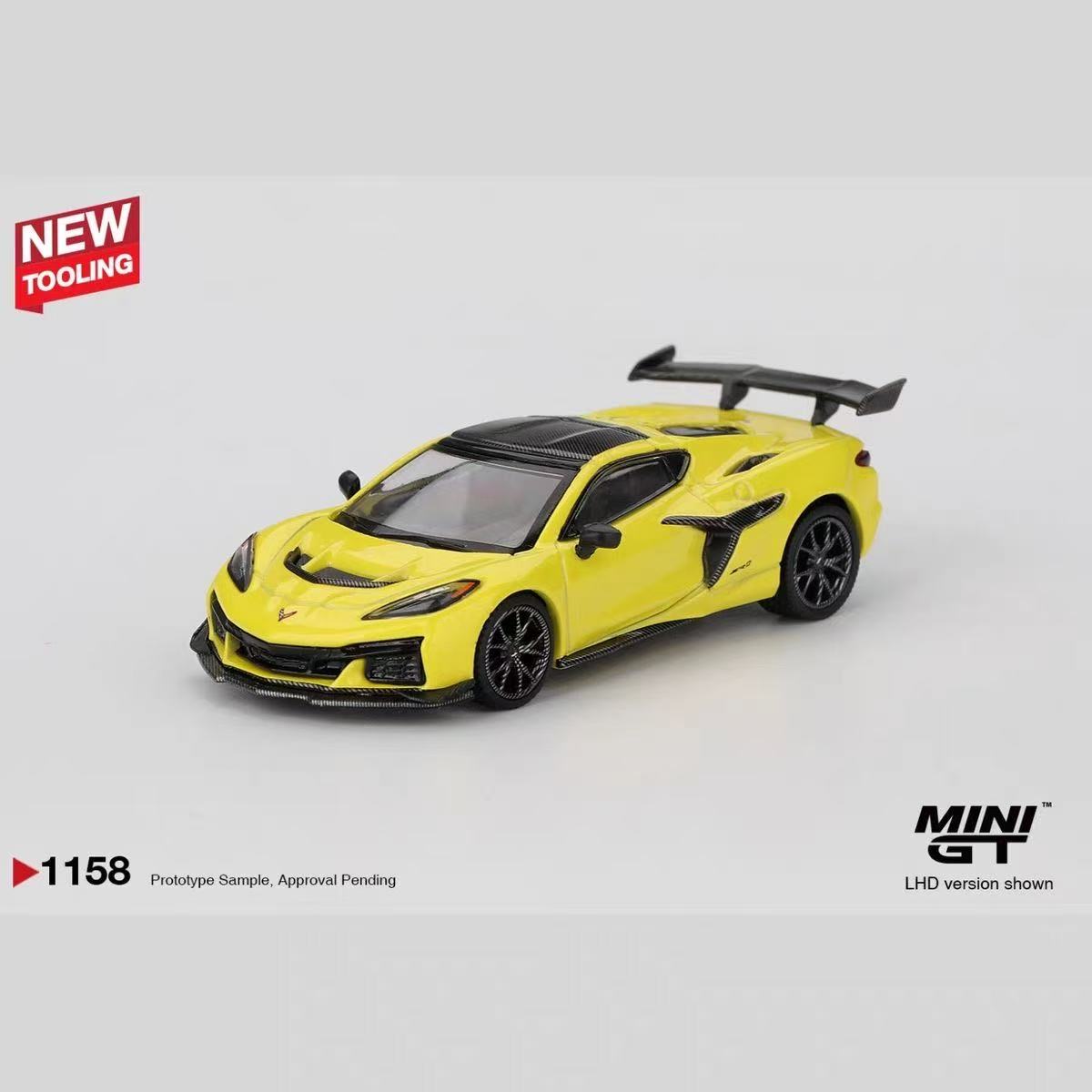 MINIGT克尔维特合金车模