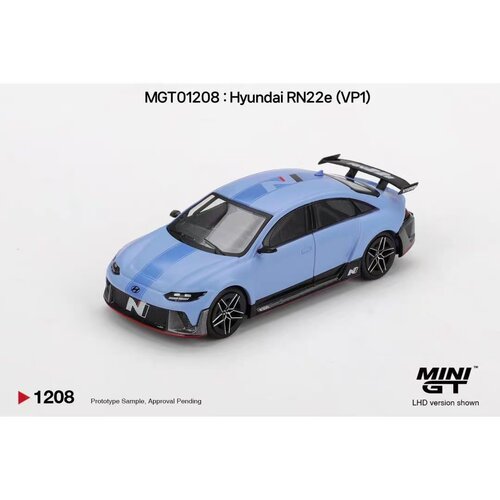 MINIGT 1208 现代 Hyundai RN22e VP1 1:64合金汽车模型