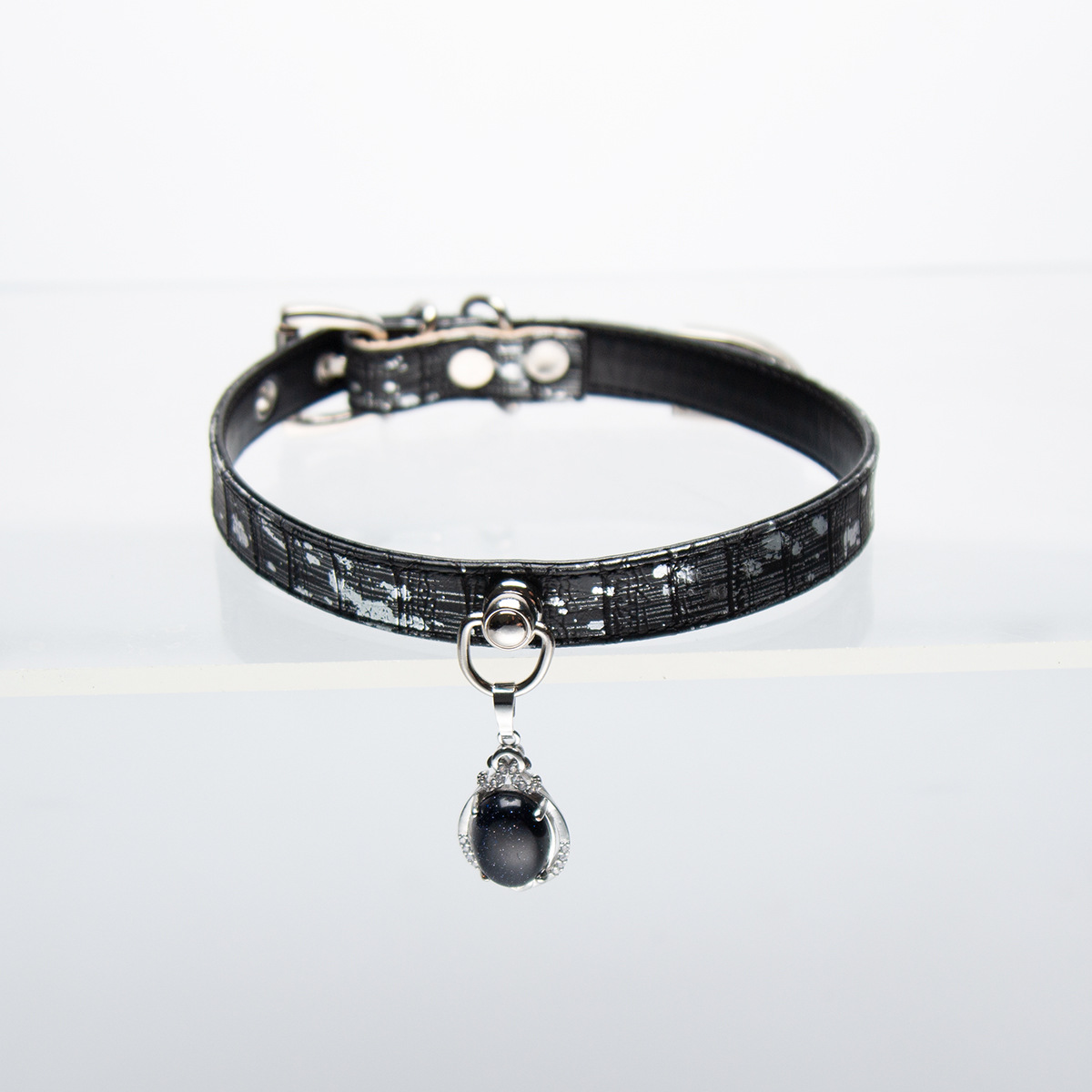 项圈女小众设计感纹亚文化项链项圈choker定制刻字女m链子