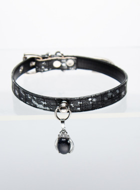 项圈女小众设计感纹亚文化项链项圈choker定制刻字女m链子