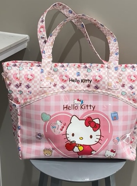 hellokitty托特包少女可爱大容量防水旅行包行李袋手提斜挎单肩包