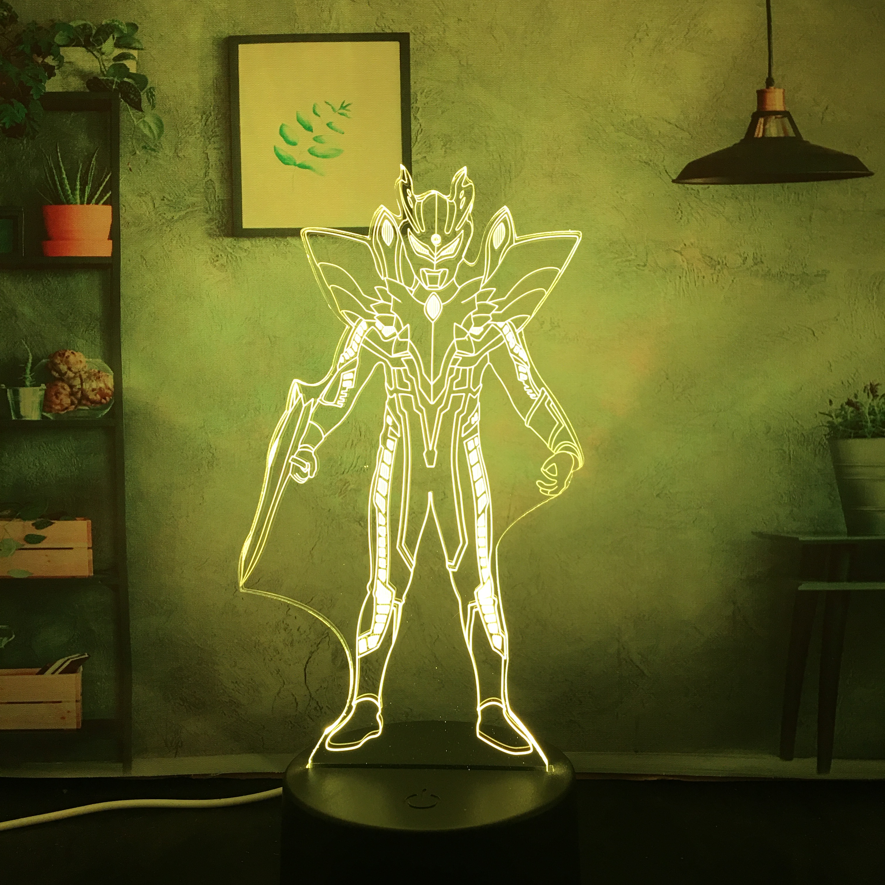 奥特曼现货3D小夜灯儿童生日礼品