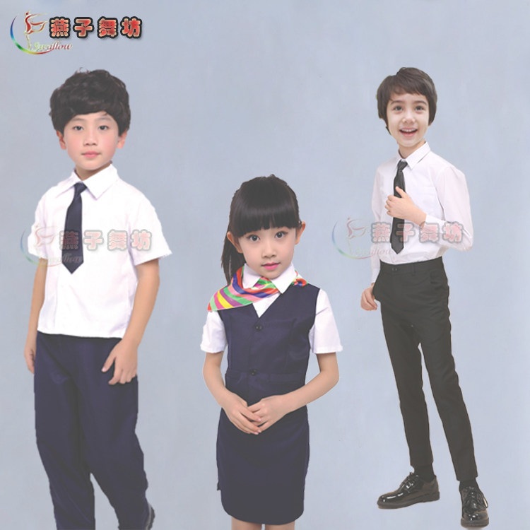 幼儿园职业体验服装儿童银行员导购员表演服女童空姐空少工作服