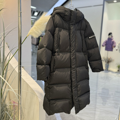极寒加厚儿童过膝羽绒服