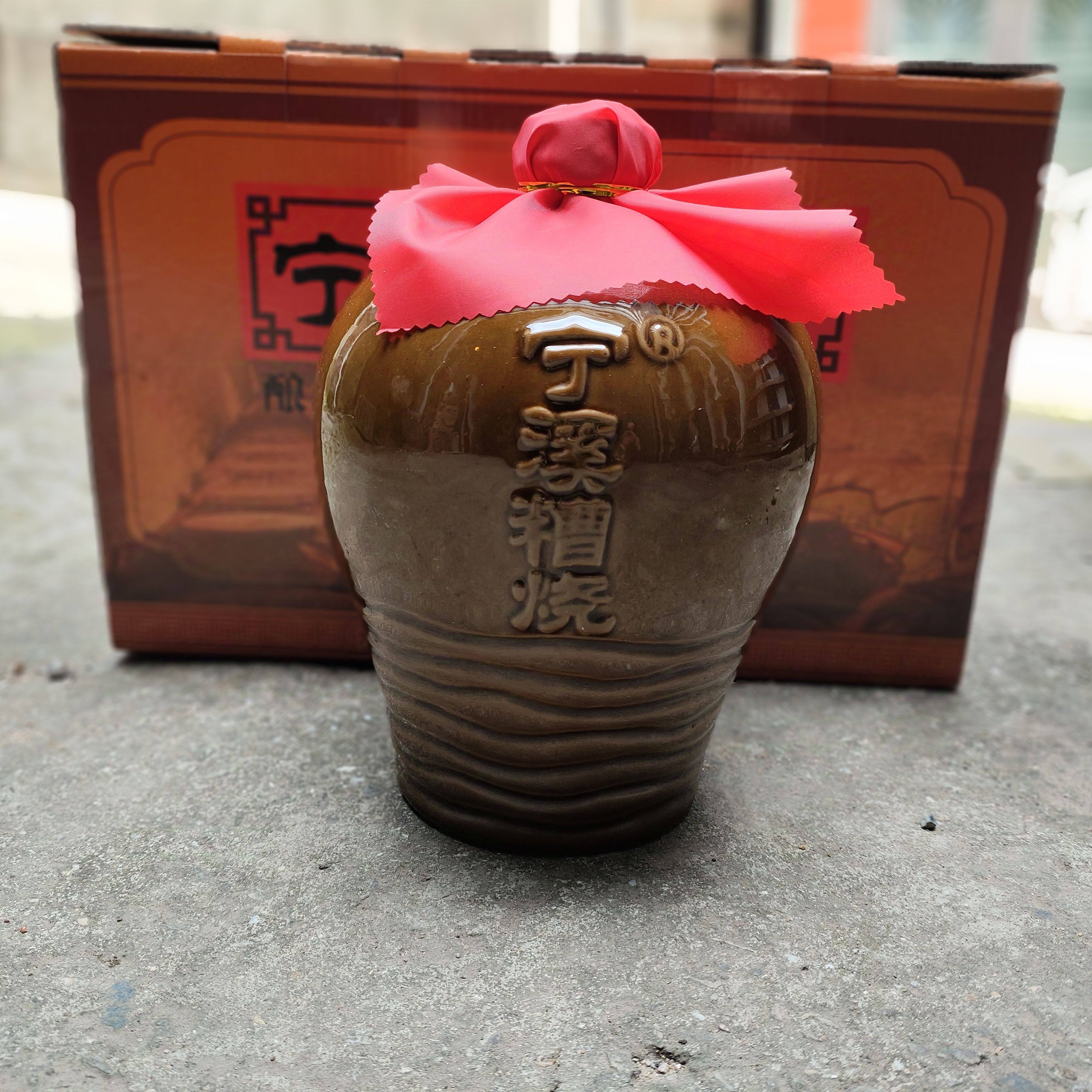 宁溪糟烧古法陈酿糟香型白酒陶瓷坛50°整箱2坛*2.5l台州特色白酒
