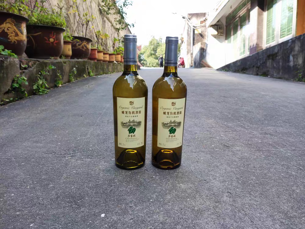 威龙有机酒田莎当妮干白葡萄酒整箱6瓶*750ml