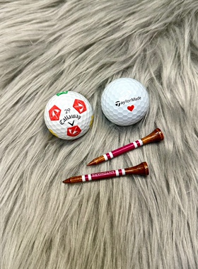 现货Callaway卡拉威高尔夫球Chrome Soft 雨伞爱心限量版新球全新