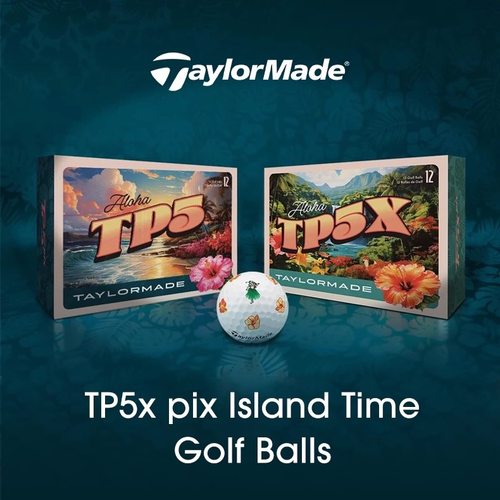 现货泰勒梅Taylormade 2025年夏威夷花Hawaii限量版高尔夫球新球