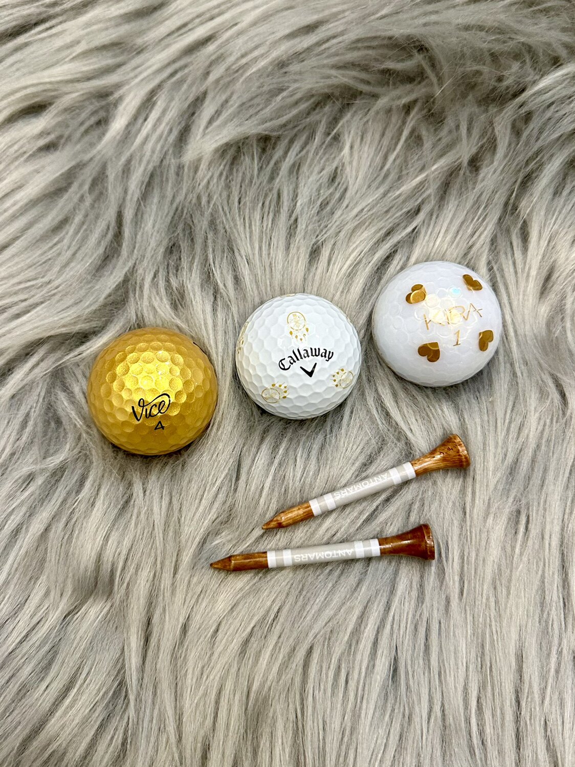 现货日本进口爱心钻石vice金球vs卡拉威捕梦网高尔夫球限量版全新