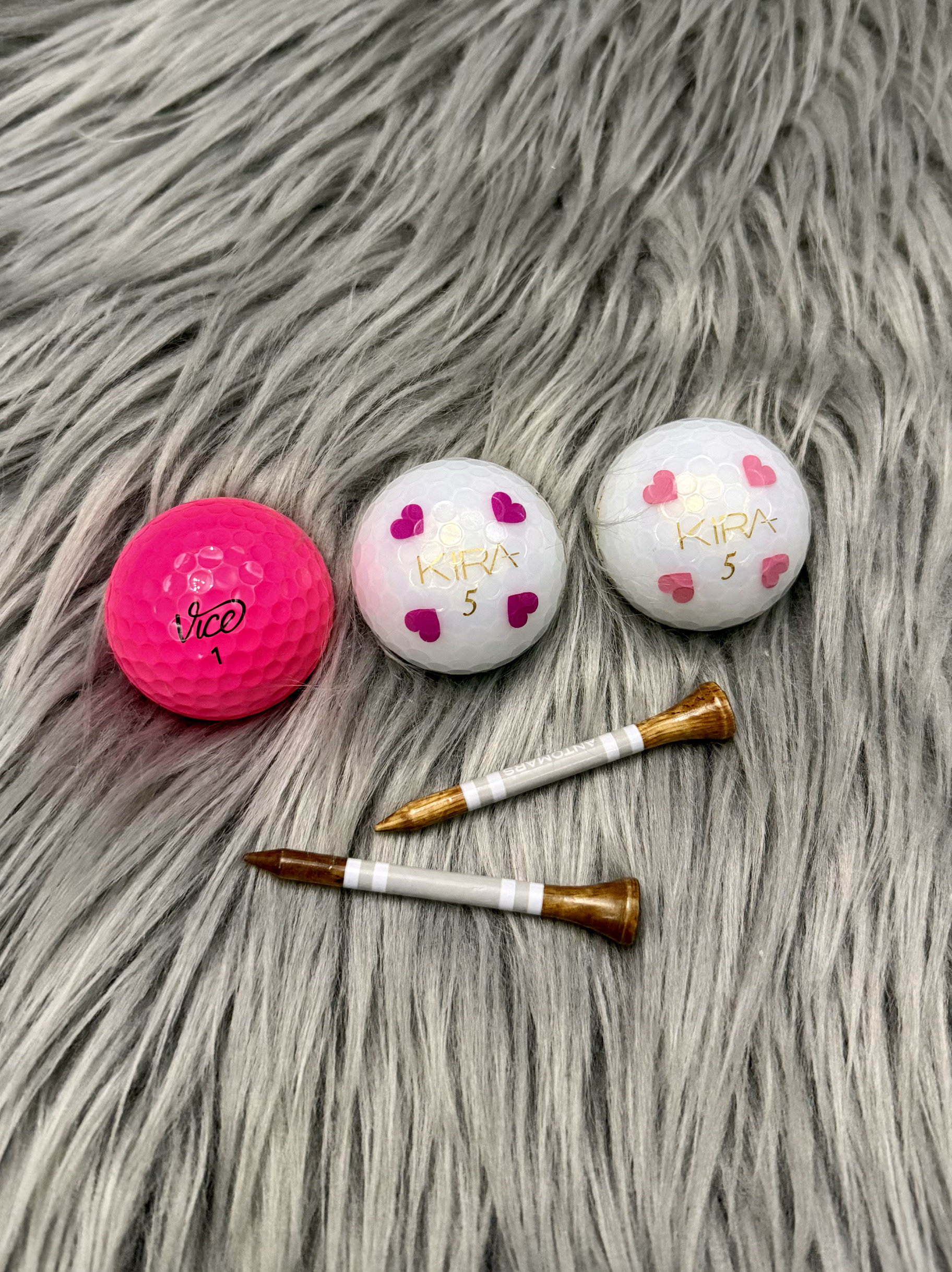 现货日本进口满天心爱心钻石粉色vice组合高尔夫球限量版全新新球